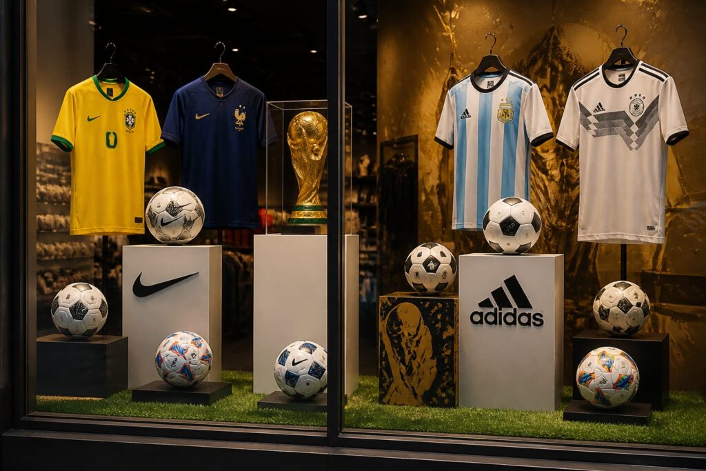 Adidas și Nike au adunat 77,8 milioane de dolari impact media la Cupa Mondială