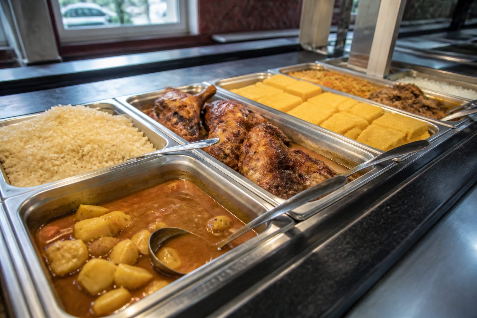 În Eforie Nord prânzul la autoservire pornește de la 8 lei, sub nivelul restaurantelor