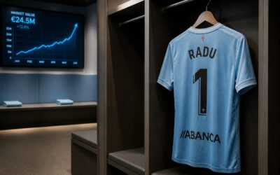 Ionuț Radu a devenit titular la Celta Vigo și cota sa a urcat la 9 milioane de euro
