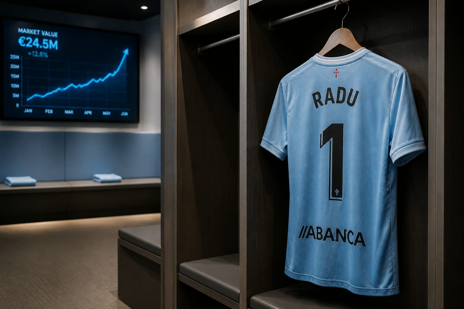 Ionuț Radu a devenit titular la Celta Vigo și cota sa a urcat la 9 milioane de euro