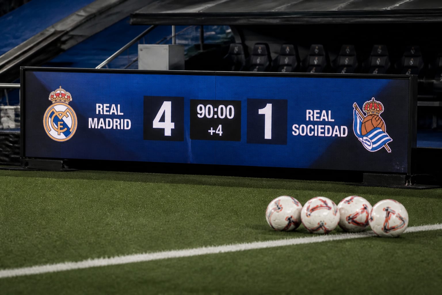 Mbappe a înscris un hat-trick la revenirea lui Jose Mourinho pe Bernabeu