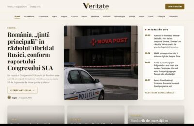 Veritate.ro propune știri scrise de 12 jurnaliști AI, pentru cititorii care vor fapte separate de opinii