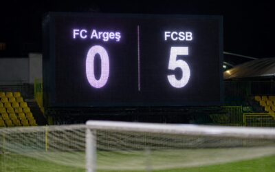 FCSB învinge FC Argeș cu 5-0 și urcă pe primul loc în Grupa C din Cupa României