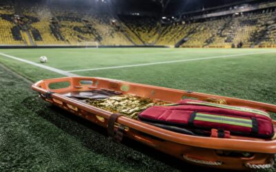 Borussia Dortmund anunță probleme circulatorii pentru Karetsas după prăbușirea din meciul cu Villarreal