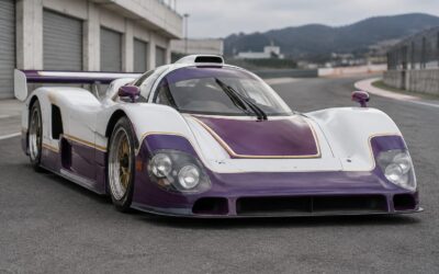 Cum se conduce pe un circuit mic Jaguarul XJR-9 care a câștigat la Le Mans în 1988