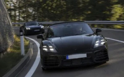 Porsche mută bateria în locul motorului la viitoarele Boxster și Cayman electrice
